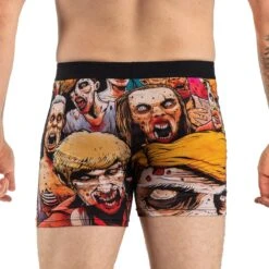Men's Zombie Horde Underwear 9 Men's Zombie Horde Underwear -Good Luck Sock Store 9006 Zombie Horde back
