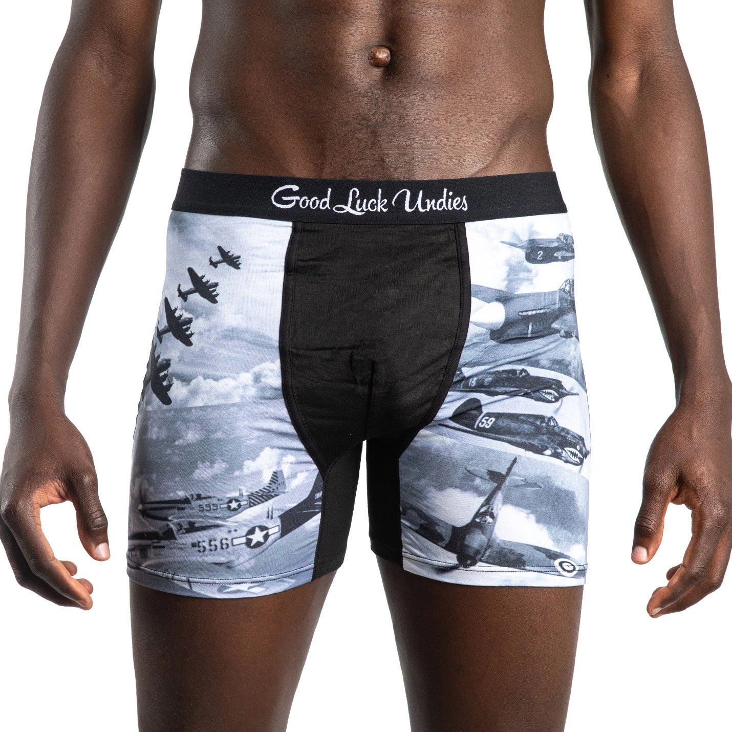 Men's Vintage Fighter Planes Underwear 2 Men's Vintage Fighter Planes Underwear - Image 2