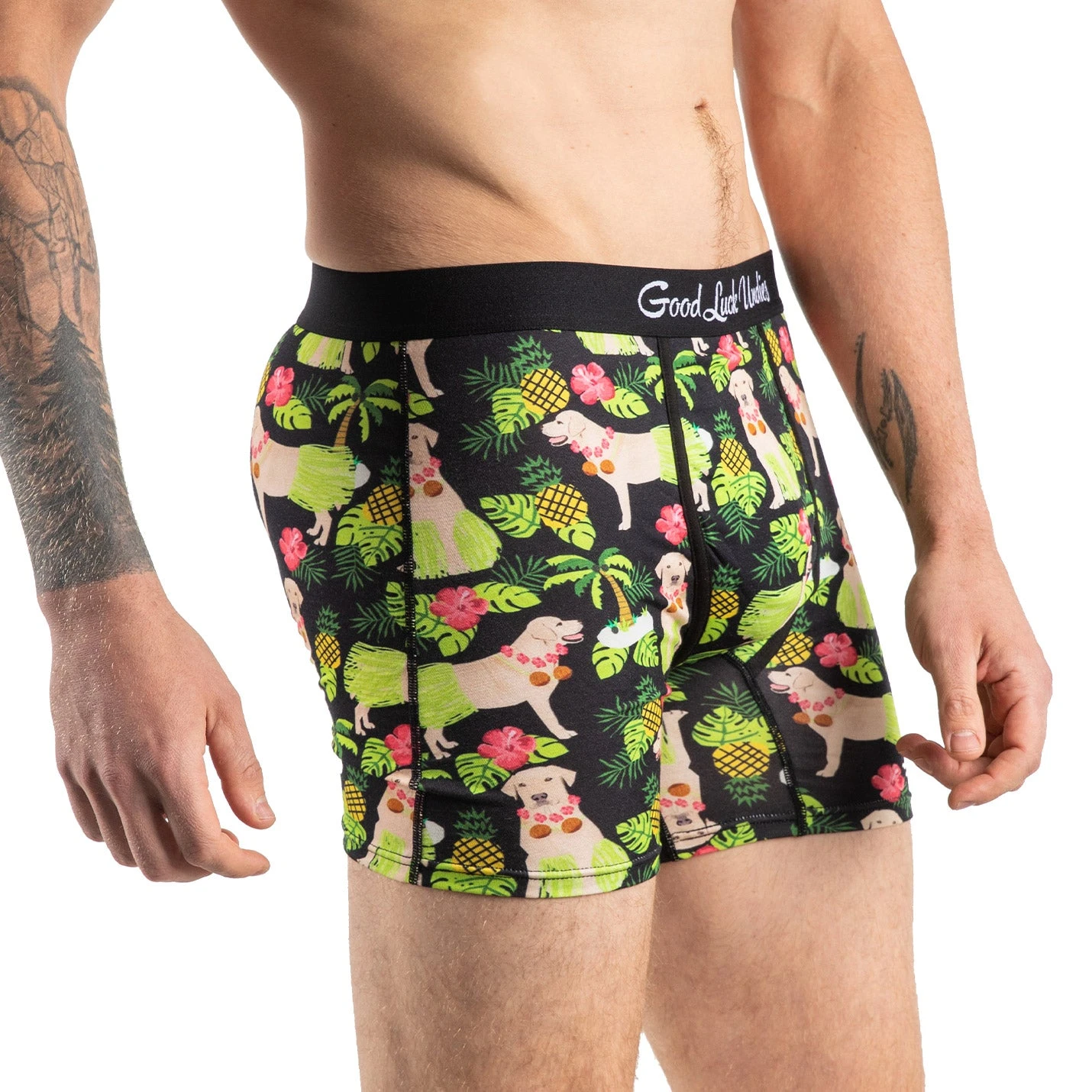 Men's Hula Labrador Retriever Underwear 5 Men's Hula Labrador Retriever Underwear - Image 5
