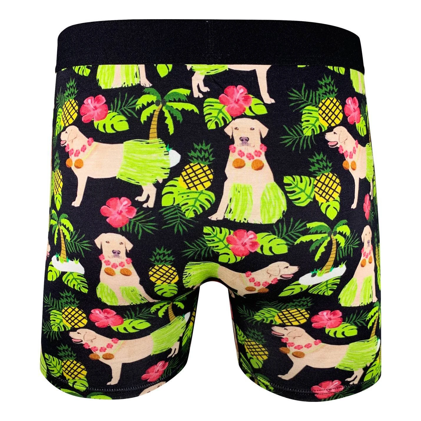 Men's Hula Labrador Retriever Underwear 3 Men's Hula Labrador Retriever Underwear - Image 3
