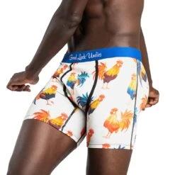 Men's Roosters Underwear 9 Men's Roosters Underwear -Good Luck Sock Store 9015 Roosters fun