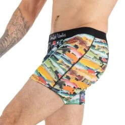 Men's School Of Fish Underwear 10 Men's School Of Fish Underwear -Good Luck Sock Store 9017 School of Fish fun