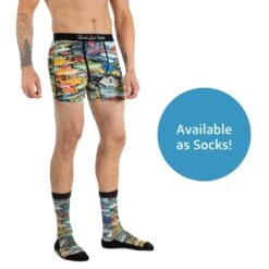Men's School Of Fish Underwear 11 Men's School Of Fish Underwear -Good Luck Sock Store 9017 School of Fish match
