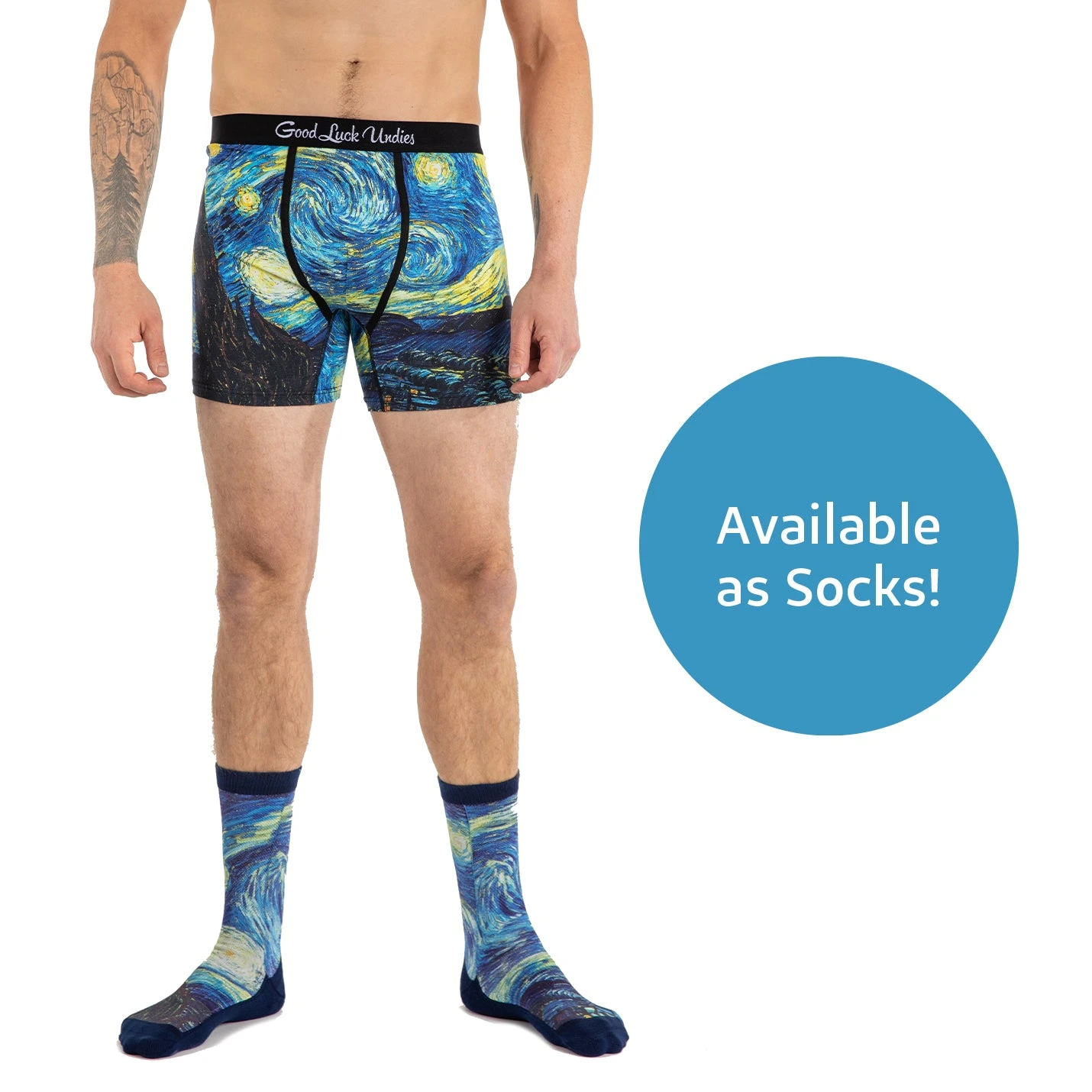 Men's The Starry Night Underwear 6 Men's The Starry Night Underwear - Image 6