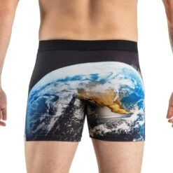 Men's Earth Underwear -Good Luck Sock Store 9020 Earth back