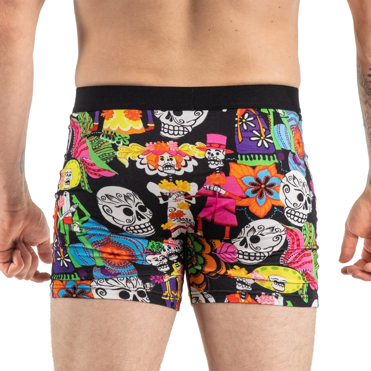 Men's Day Of The Dead Underwear 4 Men's Day Of The Dead Underwear - Image 4