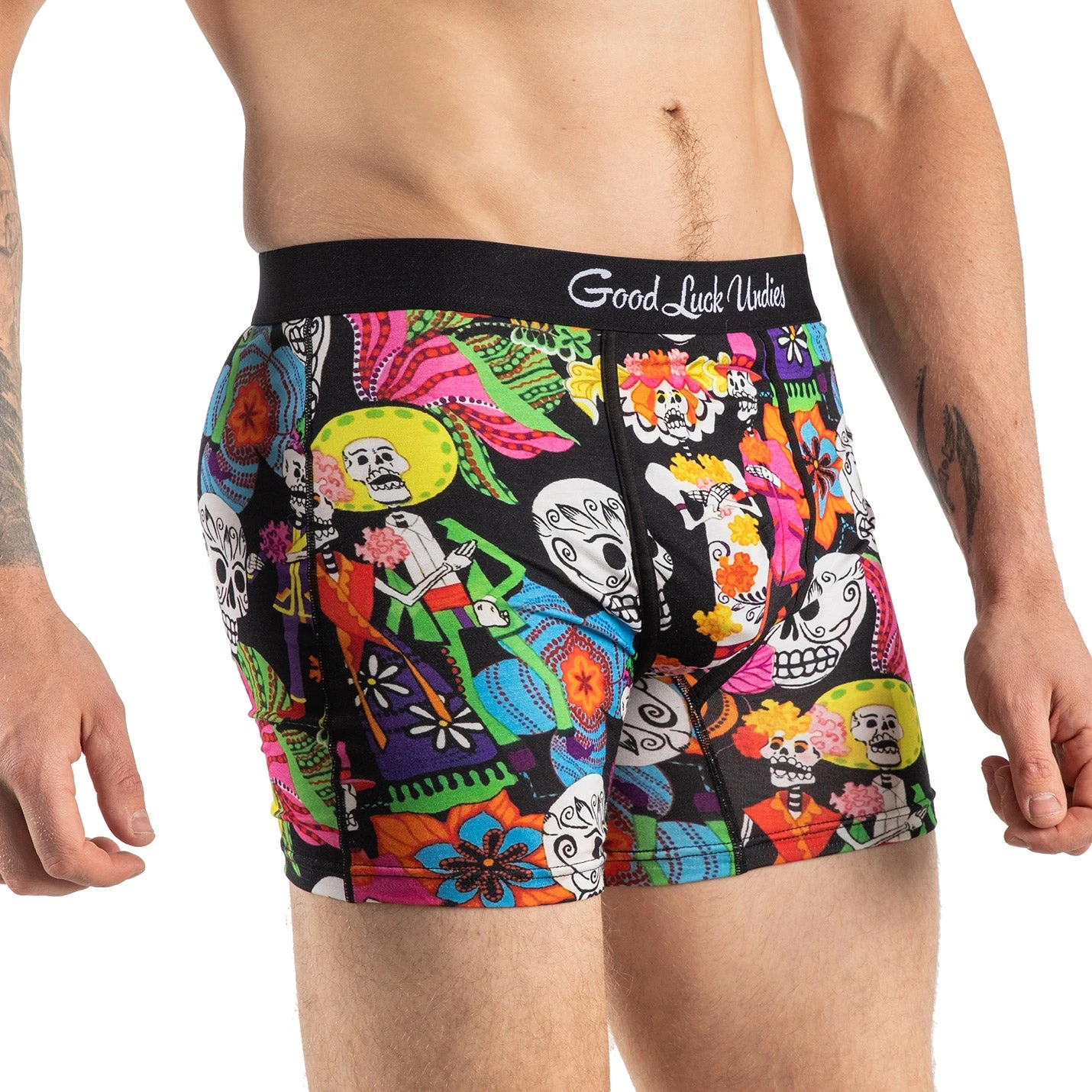 Men's Day Of The Dead Underwear 5 Men's Day Of The Dead Underwear - Image 5