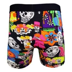 Men's Day Of The Dead Underwear 8 Men's Day Of The Dead Underwear -Good Luck Sock Store 90220 Day Of The Dead 2