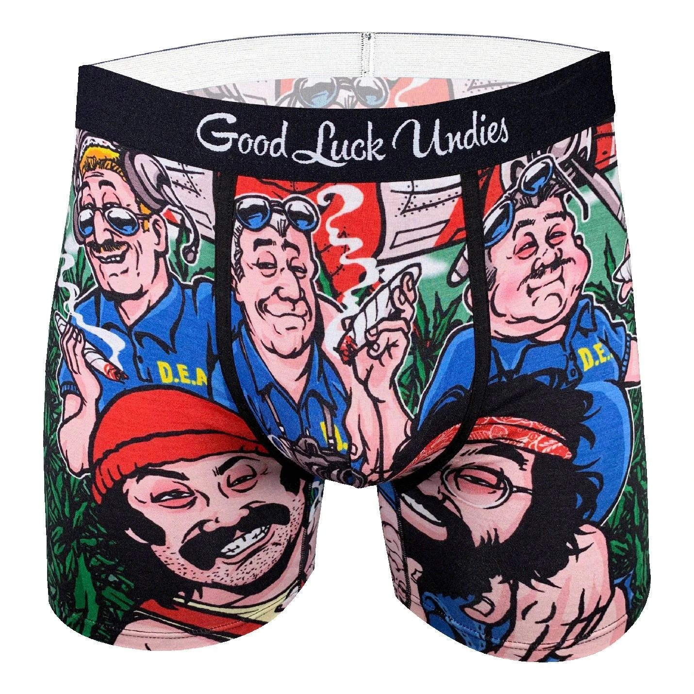 Men's Cheech & Chong, DEA Underwear 1 Men's Cheech & Chong, DEA Underwear