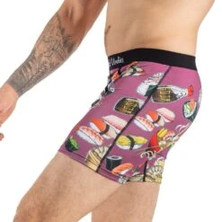 Men's Sushi Underwear 10 Men's Sushi Underwear -Good Luck Sock Store 9028 Suhsi fun