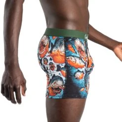 Men's Piranhas Underwear -Good Luck Sock Store 9029 Pirannahs fun 2