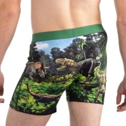 Men's Dinosaur Valley Underwear 8 Men's Dinosaur Valley Underwear -Good Luck Sock Store 9031 Dinosaur Valley Back