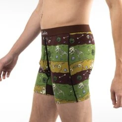 Men's Dinosaur Fossil Layers Underwear -Good Luck Sock Store 9034 Dinosaur Fossil Layers Fun