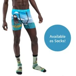 Men's Surfing Sloth Underwear 11 Men's Surfing Sloth Underwear -Good Luck Sock Store 9035 Surfing Sloth Socks