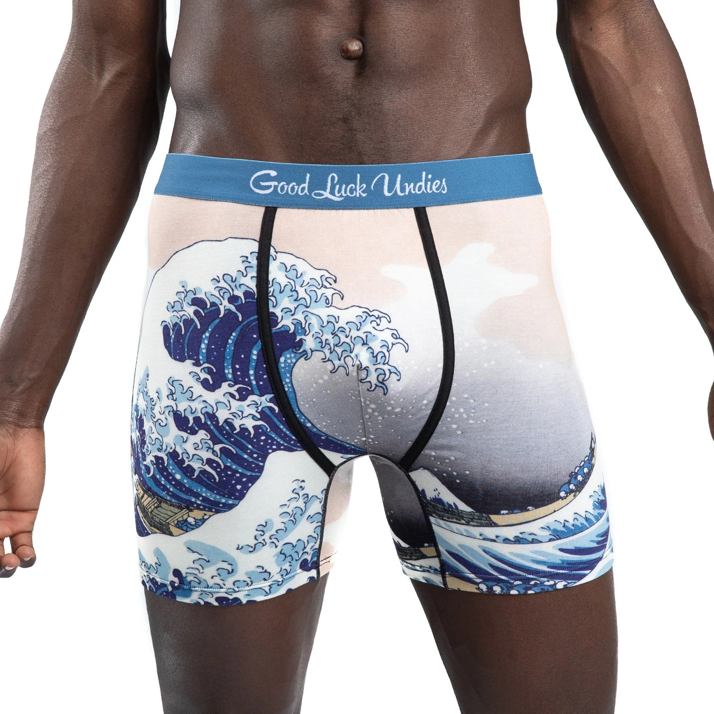 Men's The Great Wave Off Kanagawa Underwear 2 Men's The Great Wave Off Kanagawa Underwear - Image 2