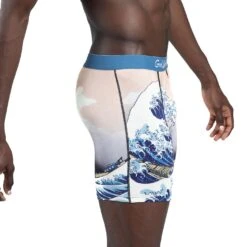 Men's The Great Wave Off Kanagawa Underwear 10 Men's The Great Wave Off Kanagawa Underwear -Good Luck Sock Store 9037 The Great Wave Off Kanagawa Fun