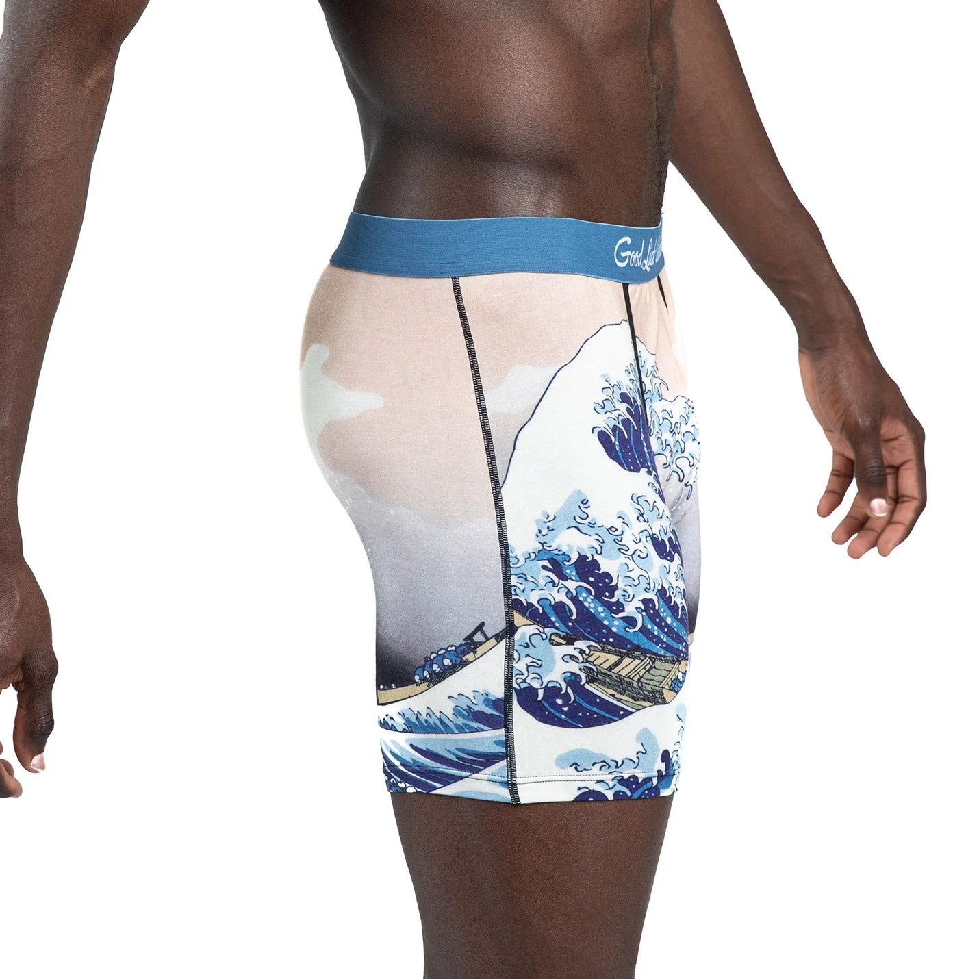Men's The Great Wave Off Kanagawa Underwear 5 Men's The Great Wave Off Kanagawa Underwear - Image 5