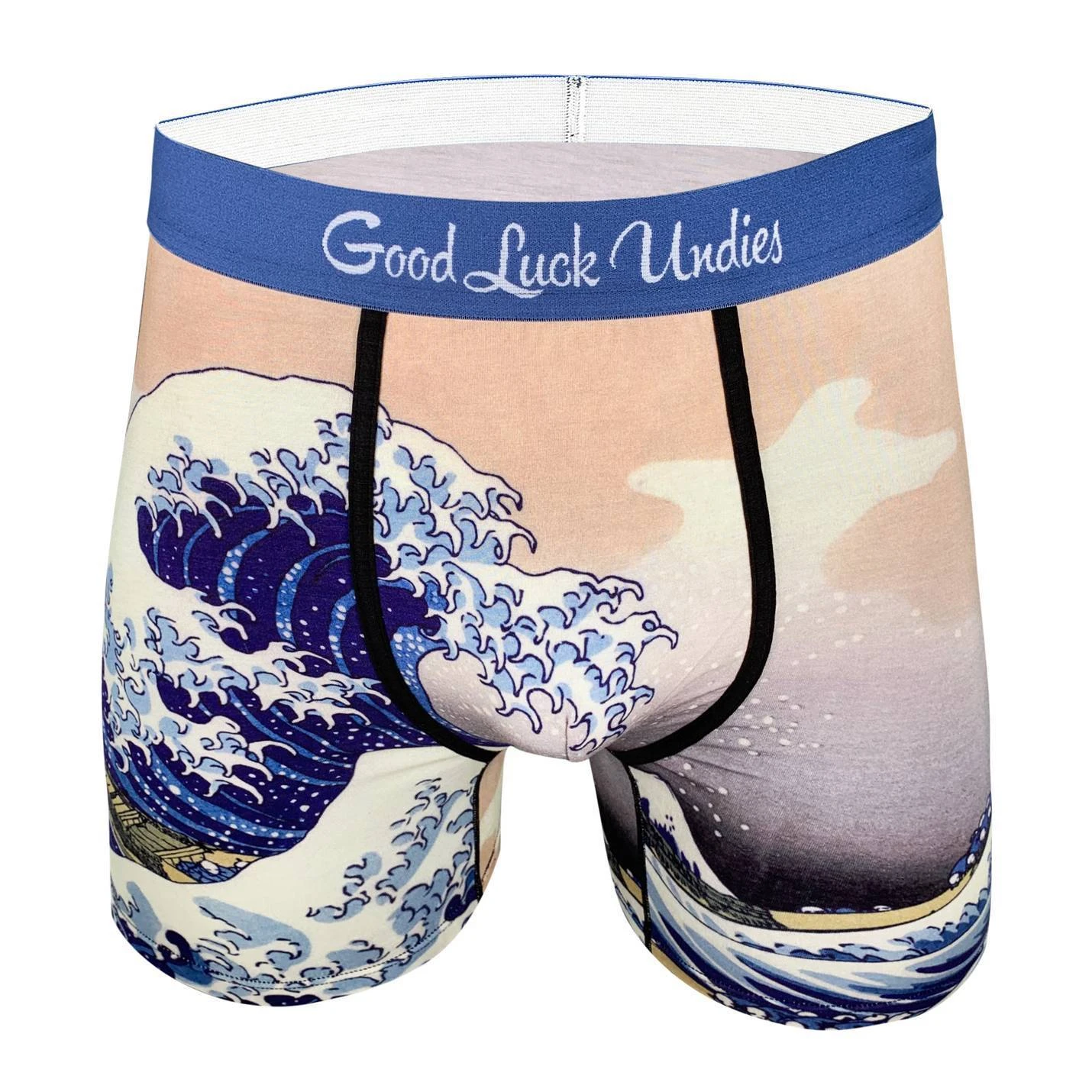 Men's The Great Wave Off Kanagawa Underwear 1 Men's The Great Wave Off Kanagawa Underwear