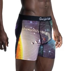 Men's Solar System Underwear -Good Luck Sock Store 9039 Solar System Fun
