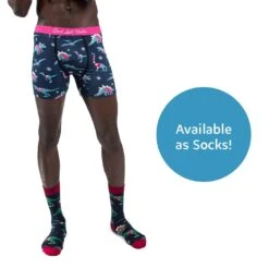 Men's Christmas Sweater Dinosaur Underwear 11 Men's Christmas Sweater Dinosaur Underwear -Good Luck Sock Store 9040 Dinosaur Sweaters Socks