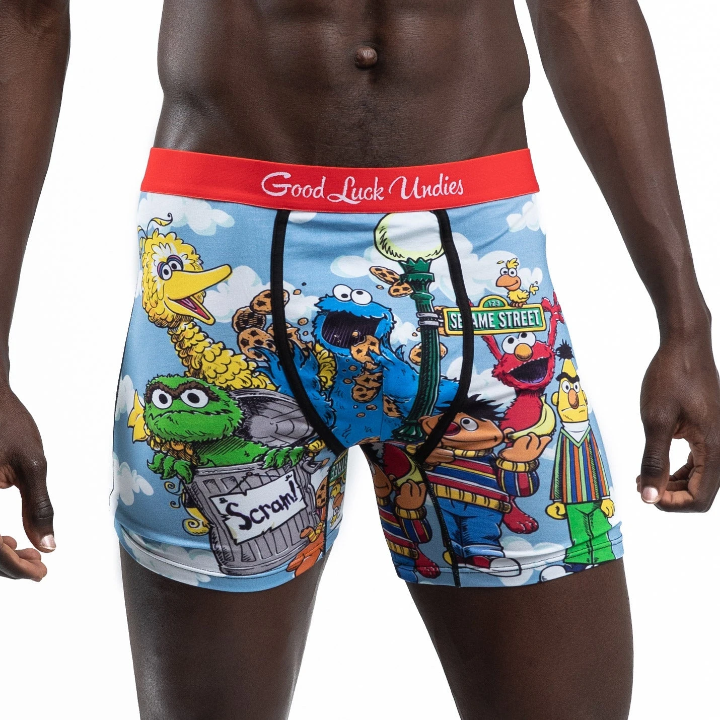 Men's Sesame Street, Family Underwear 2 Men's Sesame Street, Family Underwear - Image 2