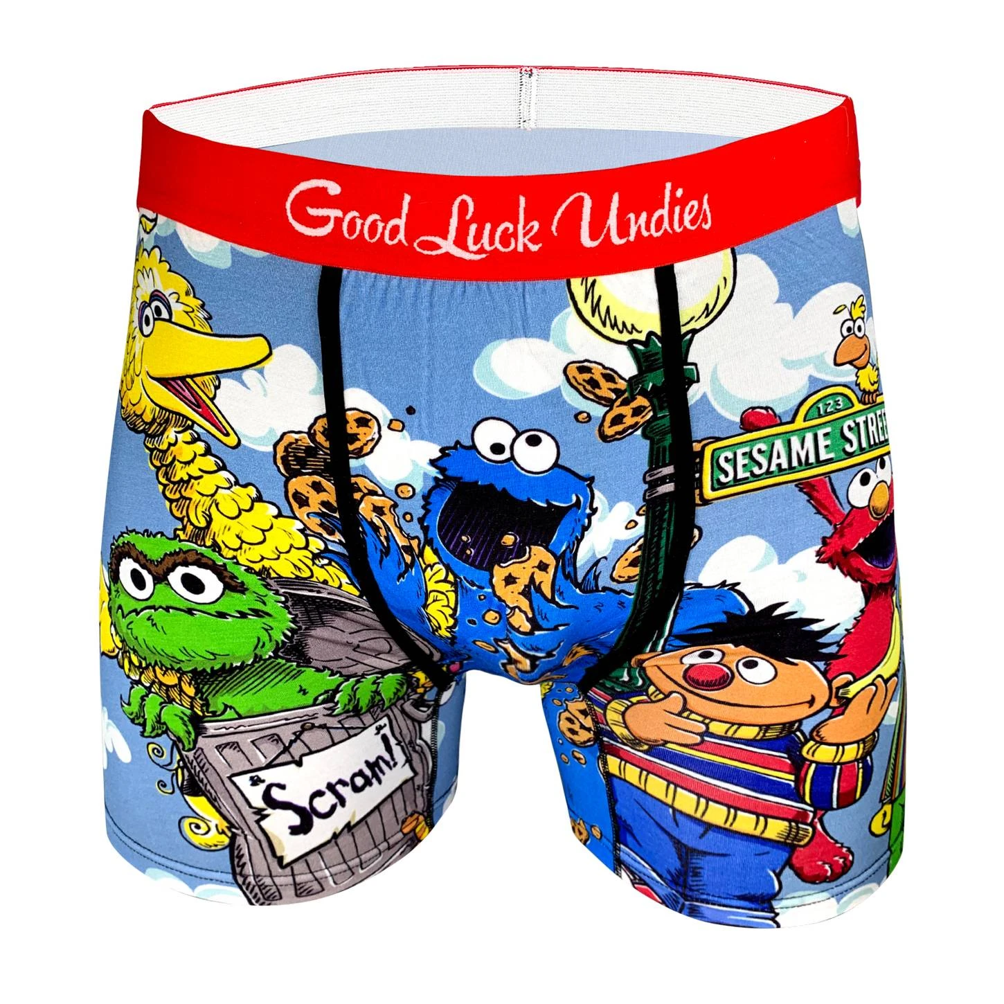 Men's Sesame Street, Family Underwear 1 Men's Sesame Street, Family Underwear