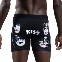 Men's KISS Band Underwear 9 Men's KISS Band Underwear -Good Luck Sock Store 9044 KISS Band Back