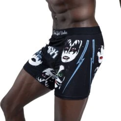 Men's KISS Band Underwear 10 Men's KISS Band Underwear -Good Luck Sock Store 9044 KISS Band Fun