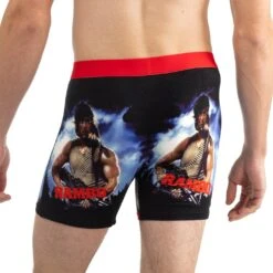 Men's Rambo, First Blood Underwear 8 Men's Rambo, First Blood Underwear -Good Luck Sock Store 9045 Rambo Back