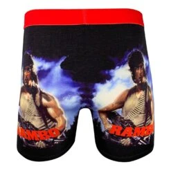 Men's Rambo, First Blood Underwear 7 Men's Rambo, First Blood Underwear -Good Luck Sock Store 90450 Rambo back