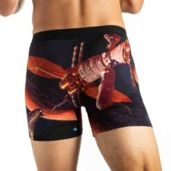 Men’s Mars Space Station Underwear 8 Men’s Mars Space Station Underwear -Good Luck Sock Store 90480 Mars Space Station Back