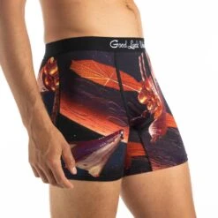 Men’s Mars Space Station Underwear 9 Men’s Mars Space Station Underwear -Good Luck Sock Store 90480 Mars Space Station Fun
