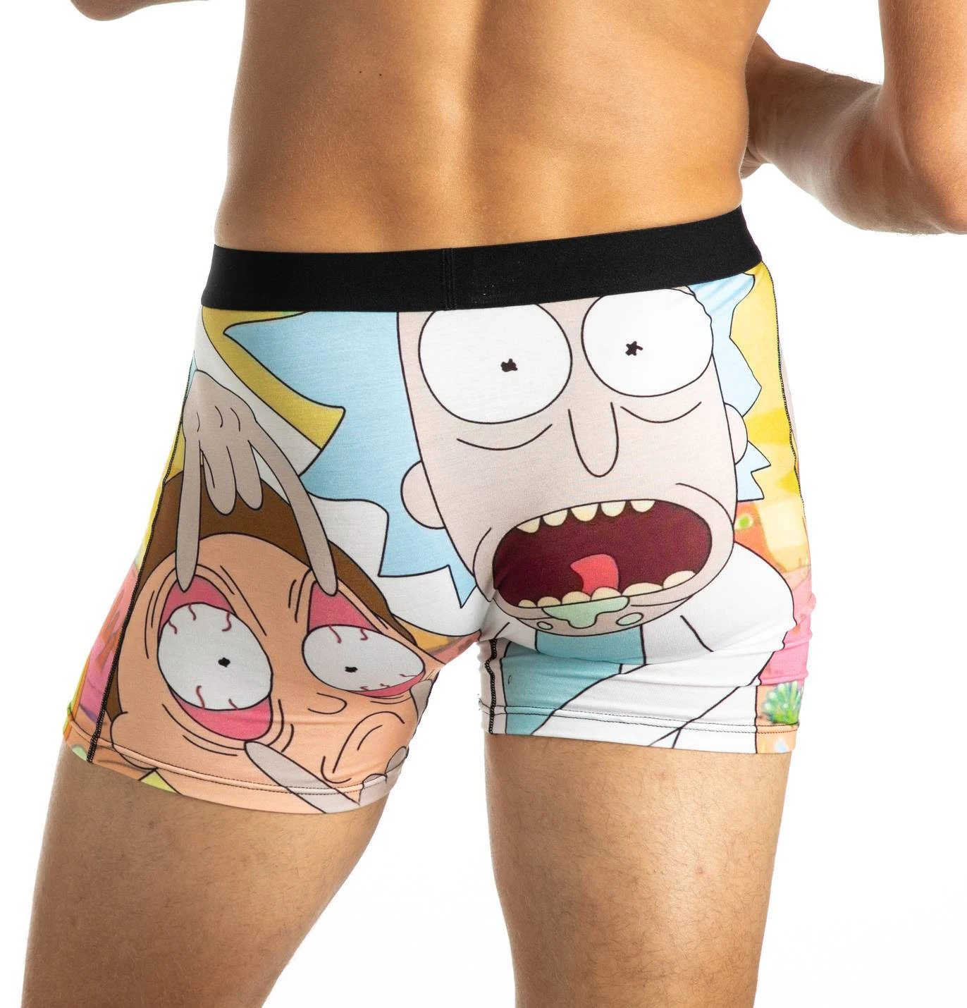 Men’s Rick And Morty, Open Your Eyes Morty Underwear 4 Men’s Rick And Morty, Open Your Eyes Morty Underwear - Image 4