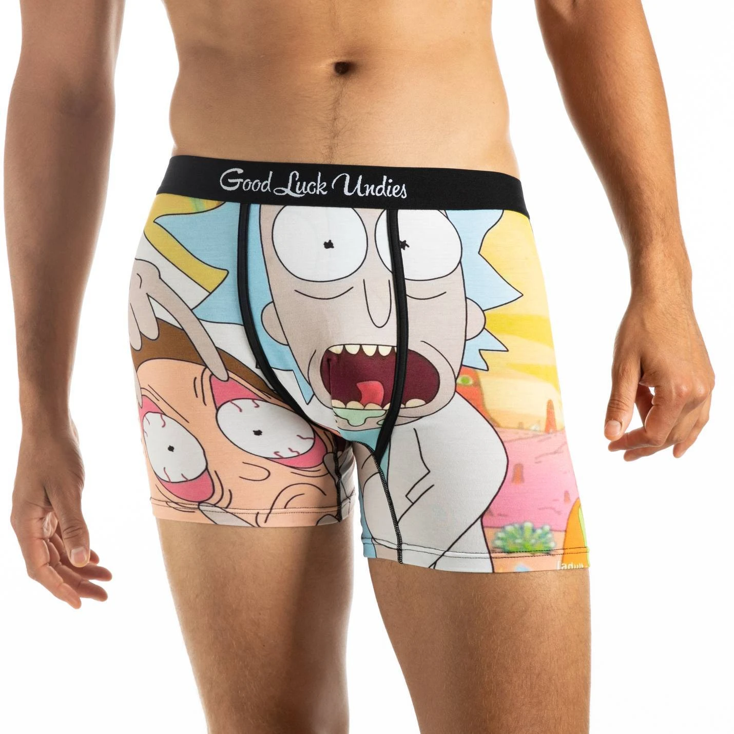 Men’s Rick And Morty, Open Your Eyes Morty Underwear 2 Men’s Rick And Morty, Open Your Eyes Morty Underwear - Image 2
