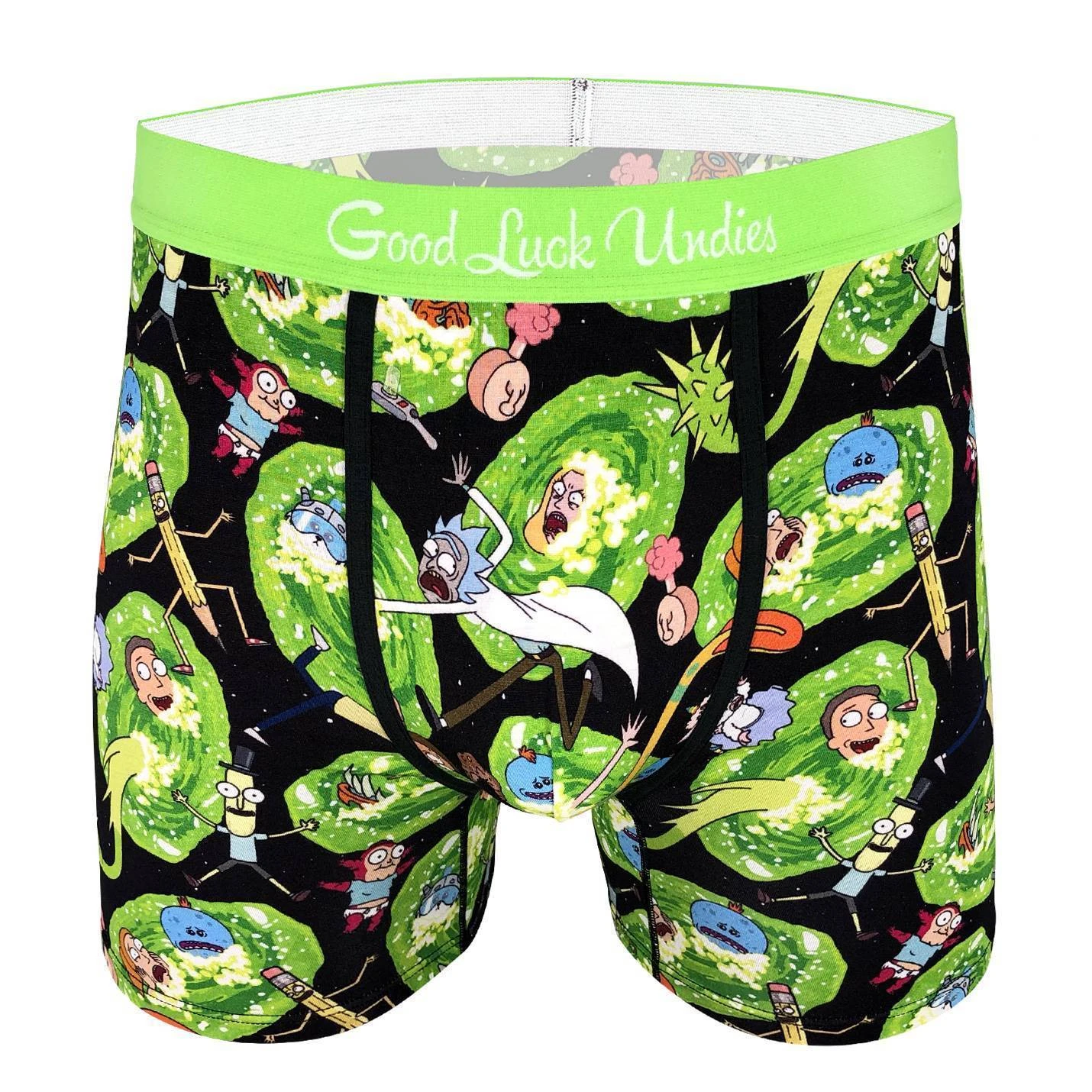 Men’s Rick And Morty, Portals Underwear 1 Men’s Rick And Morty, Portals Underwear