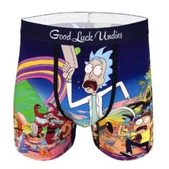 Men’s Rick And Morty, Run Away! Underwear