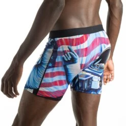 Men’s American Astronaut Underwear -Good Luck Sock Store 90530 American Astronaut Back