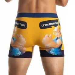 Men’s Popeye, I Y'am What I Y'am! Underwear -Good Luck Sock Store 90580 I Yam What I Yam Back