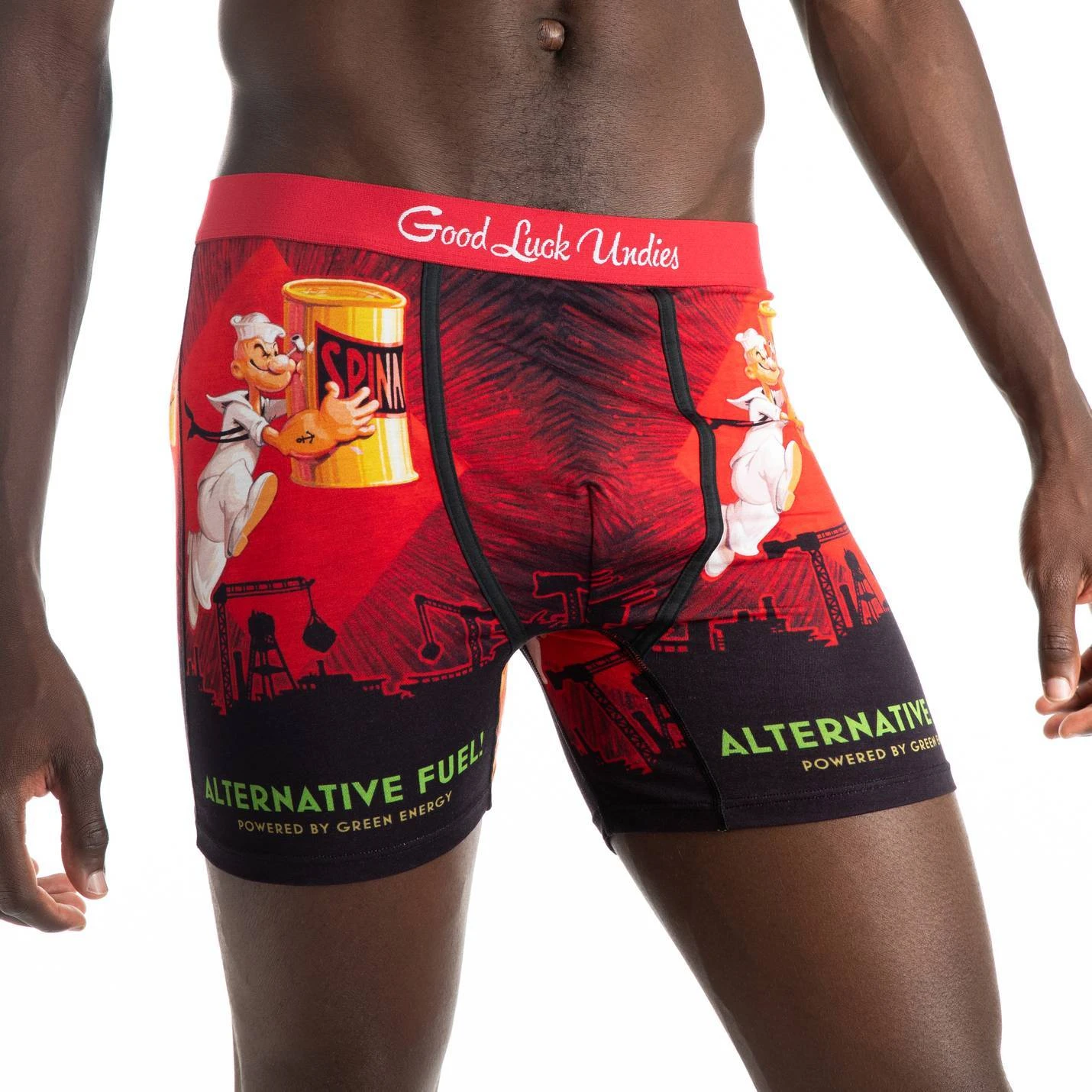 Men’s Popeye, Alternative Fuel Underwear 2 Men’s Popeye, Alternative Fuel Underwear - Image 2