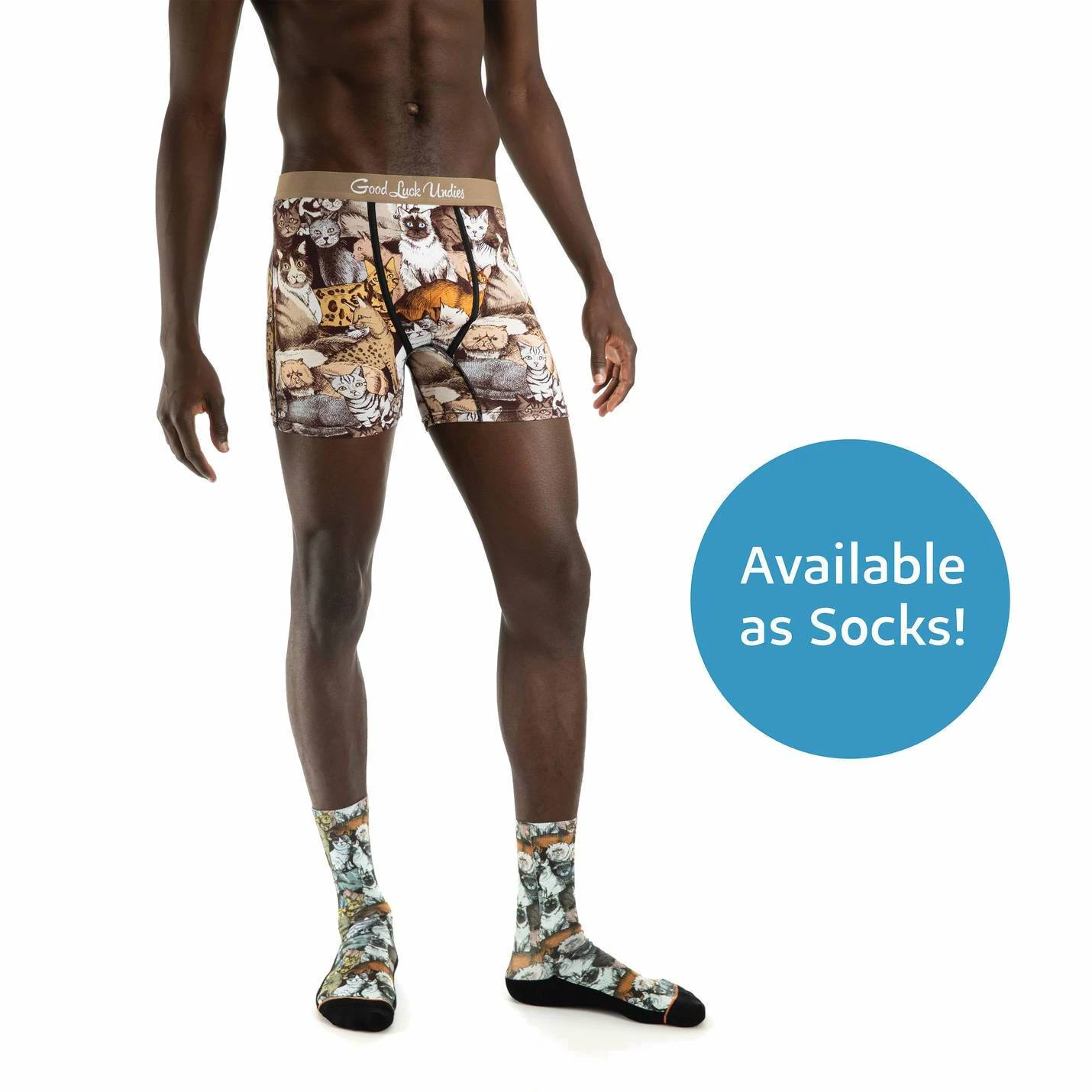 Men’s Social Cats Underwear 6 Men’s Social Cats Underwear - Image 6