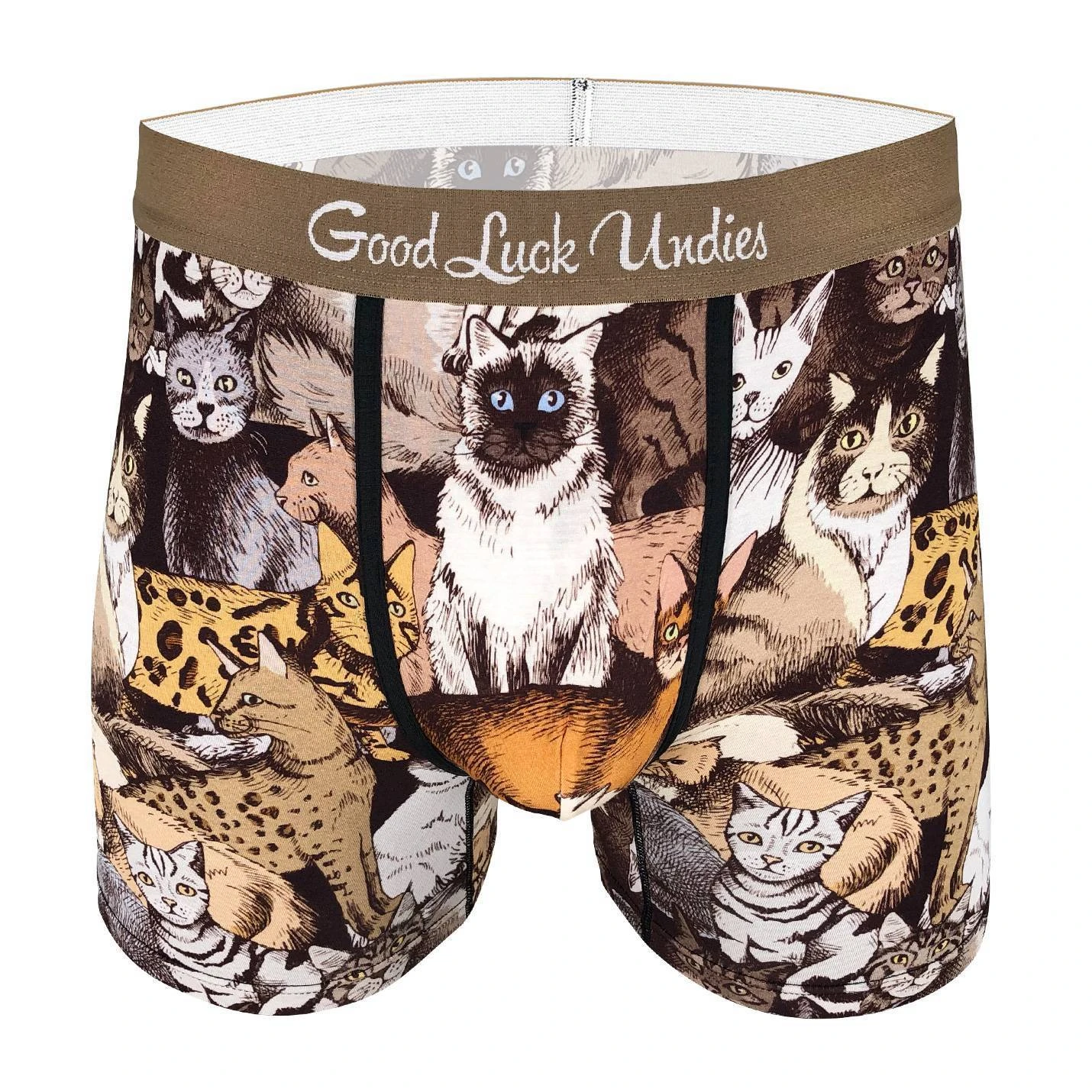 Men’s Social Cats Underwear 1 Men’s Social Cats Underwear
