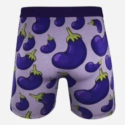 Men’s Eggplants Underwear -Good Luck Sock Store 90650 Eggplants v2