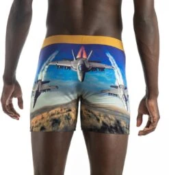 Men’s F/A-18 Hornet Combat Jet Underwear 8 Men’s F/A-18 Hornet Combat Jet Underwear -Good Luck Sock Store 90660 FA18 Hornet Combat Jet Back