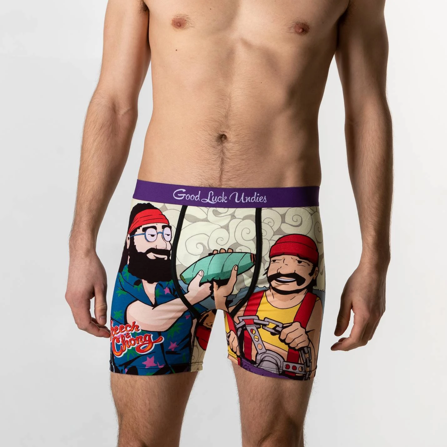 Men's Cheech & Chong, Pass The Blunt Underwear 2 Men's Cheech & Chong, Pass The Blunt Underwear - Image 2