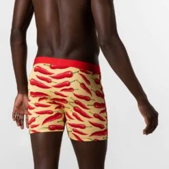 Men's Hot Peppers Underwear 7 Men's Hot Peppers Underwear -Good Luck Sock Store 90690 HotPeppers Back