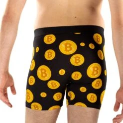 Men's Bitcoin Underwear 7 Men's Bitcoin Underwear -Good Luck Sock Store 90850 Bitcoin back