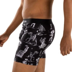 Men's Mariachi Band And Dancers Underwear -Good Luck Sock Store 90870 MariachiBandandDancers side