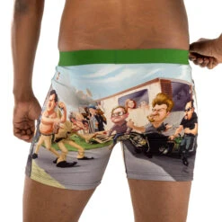Men's Trailer Park Boys, Cartoon Underwear -Good Luck Sock Store 90910 TrailerParkBoysCartoon back