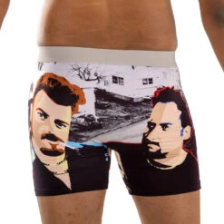 Men's Trailer Park Boys, Julian & Ricky Underwear 11 Men's Trailer Park Boys, Julian & Ricky Underwear -Good Luck Sock Store 90924 TrailerParkBoysJulianRicky back