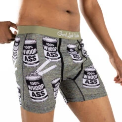 Men's Cans Of Whoopass Underwear 9 Men's Cans Of Whoopass Underwear -Good Luck Sock Store 90930 CansofWhoopass side